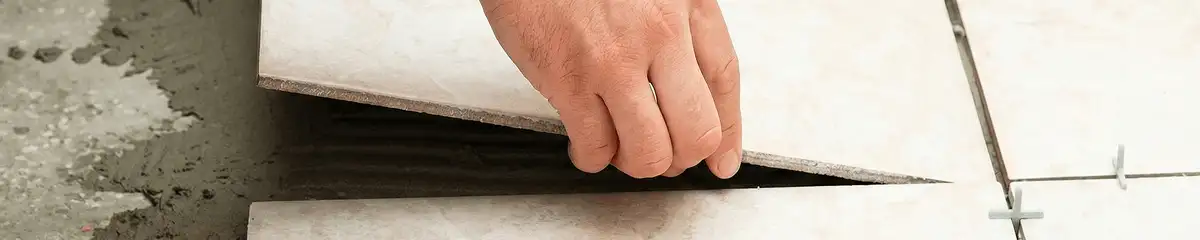 Professional installing ceramic tile floors in Nashville, TN