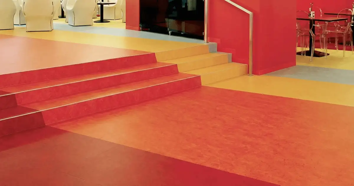 Snack bar with beautiful professionally installed linoleum flooring in Nashville, TN